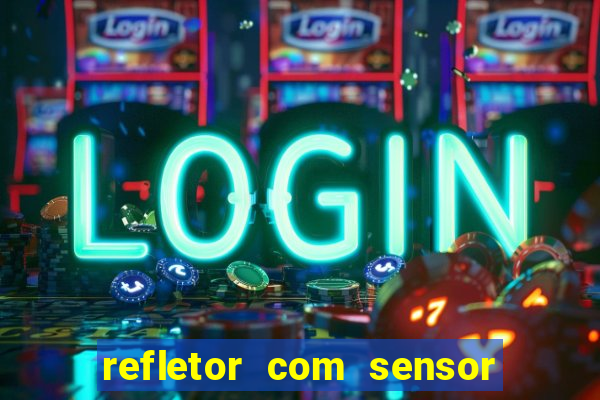 refletor com sensor noturno como instalar